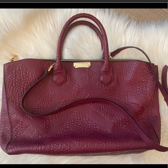 Embossed Dewsbury Grain Check w/ Strap - Picture 2 of 2